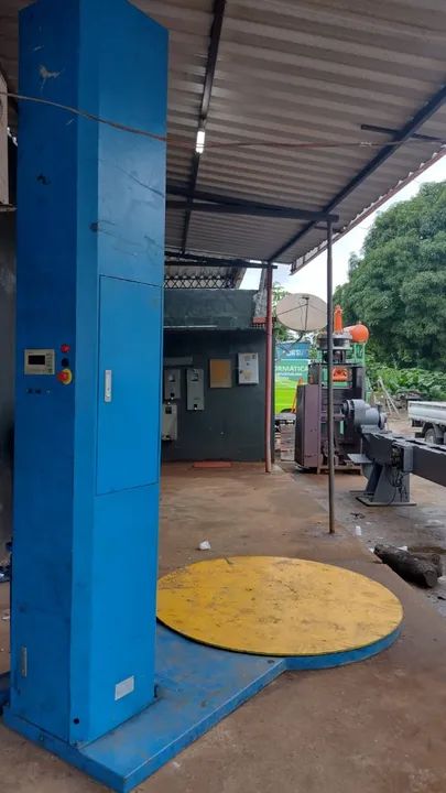 Envolvedora automática de plastico em pallets - Foto 4