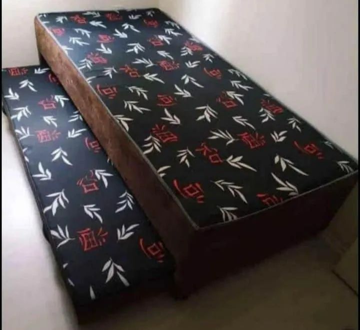 Cama box solteiro com colchão Acoplado e auxiliar bicama  - Foto 3