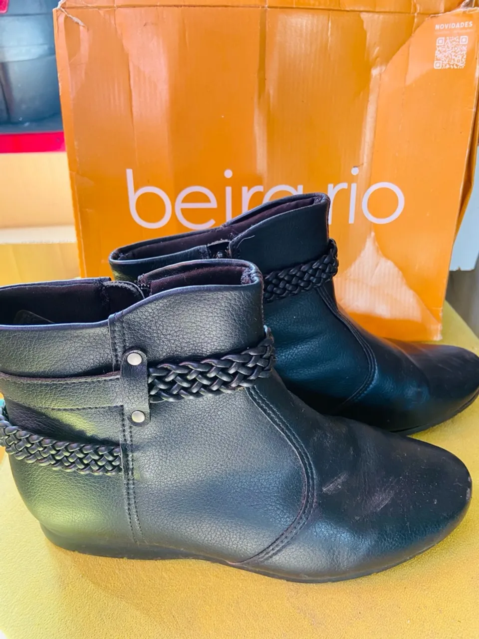 Bota Beira Rio N. 35 Seminova