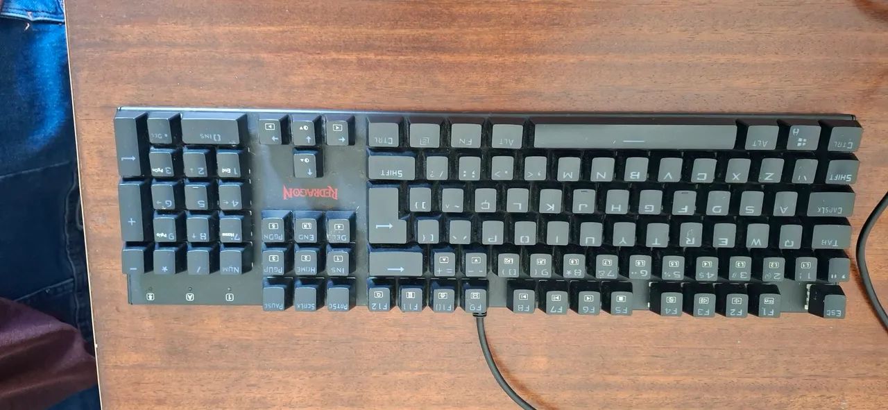 Teclado Gamer Redragon rubra e machenike k500. - Foto 2