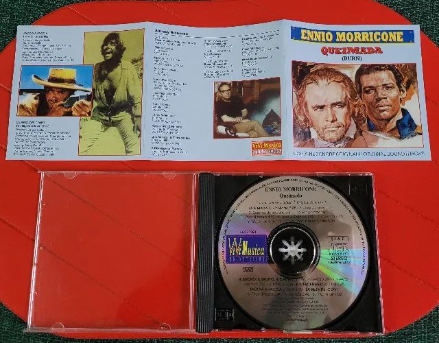 CD ENNIO MORRICONE - TSO - QUEIMADA (BURN) ED. ITALIANA - Foto 4