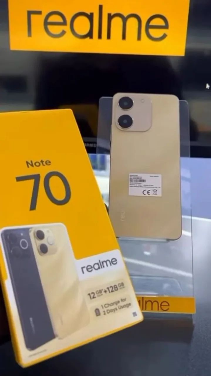 Lançamento Realme Note 70 Global Lacrado  - Foto 5