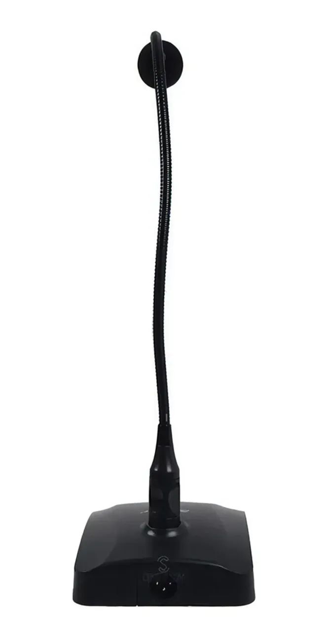 Microfone Lexsen Gooseneck Lmg-1 Condensador Cardioide Preto