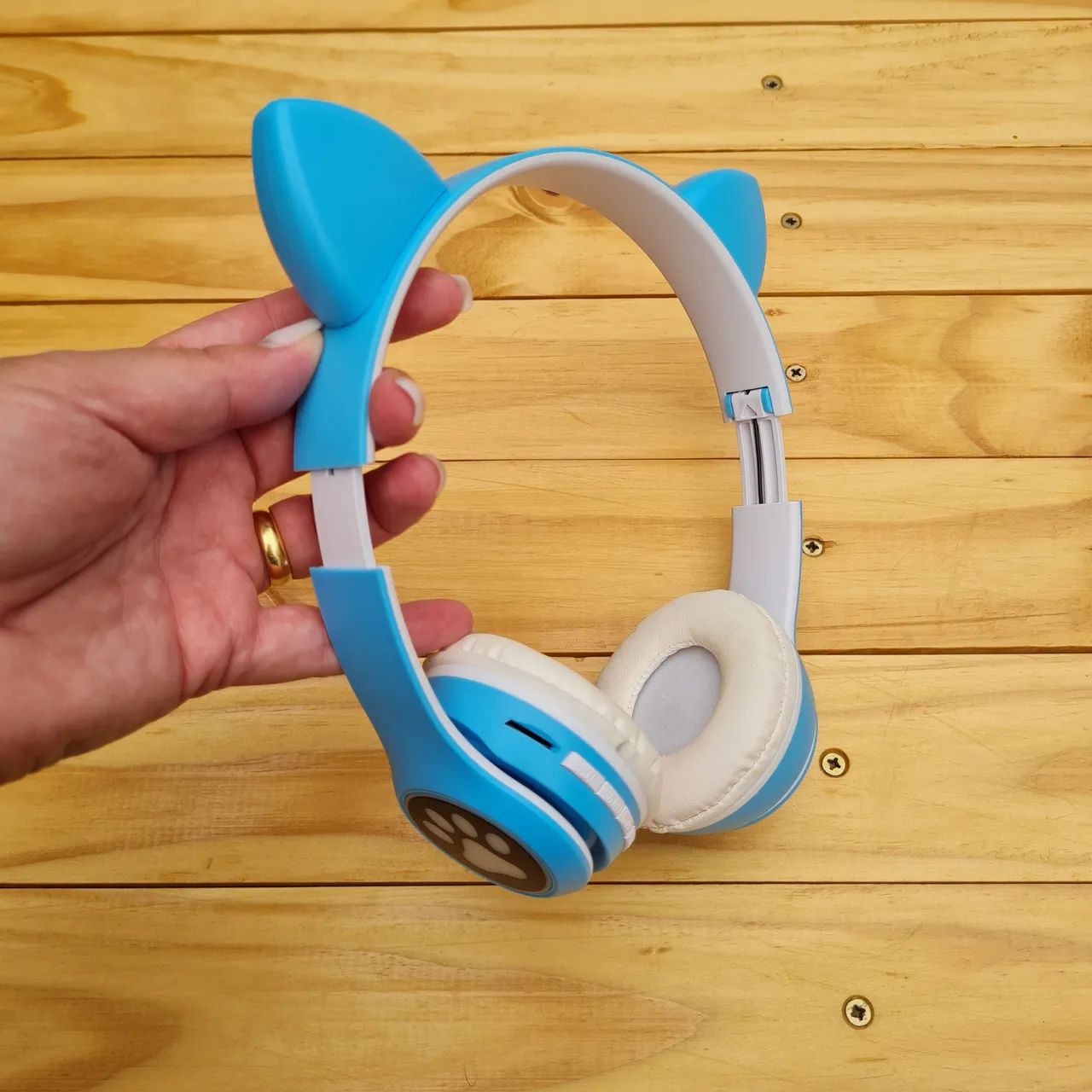 Fone de Ouvido Bluetooth Infantil com Design Divertido - Foto 2