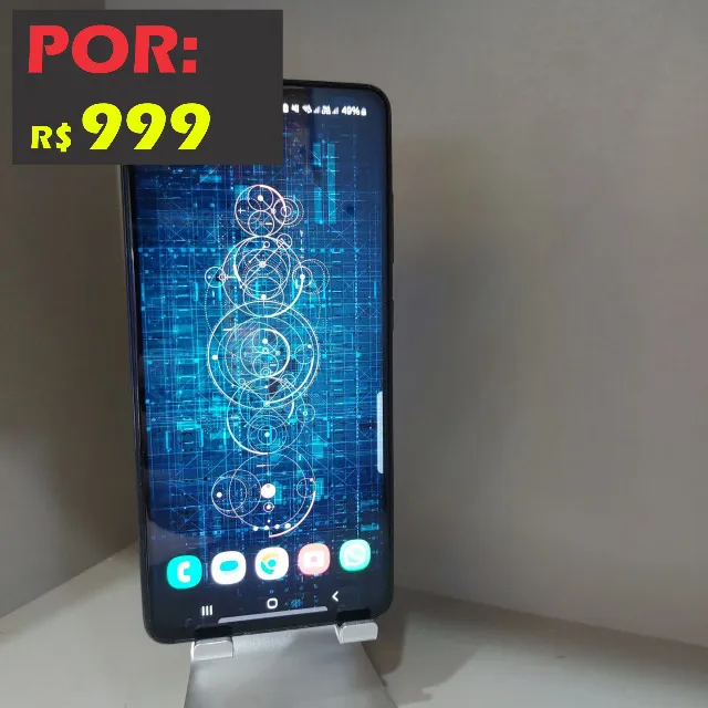 Smartphone Samsung Galaxy A52S 128GB 5G Tela 6.5" Branco