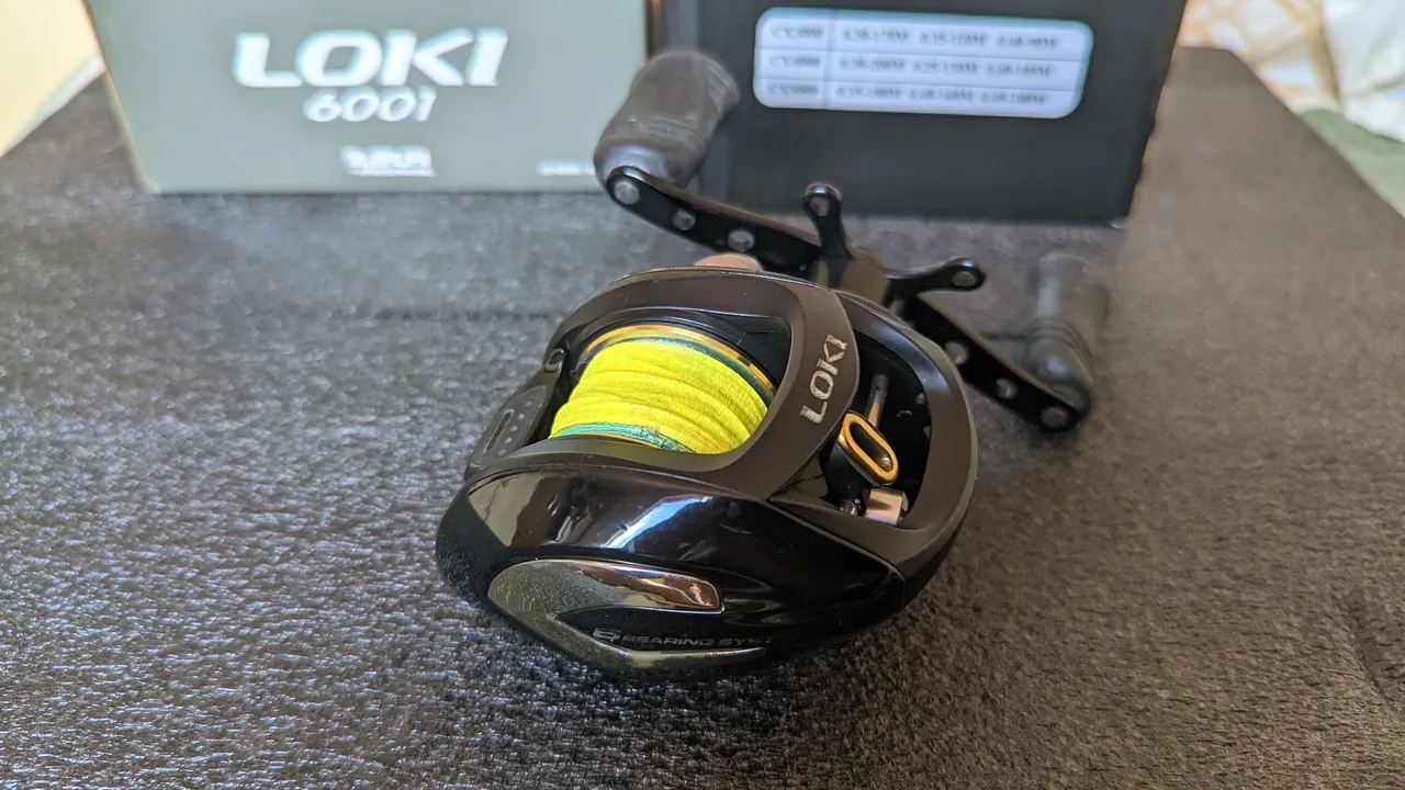 Carretilha LOKI 6001 - Pesca Esportiva