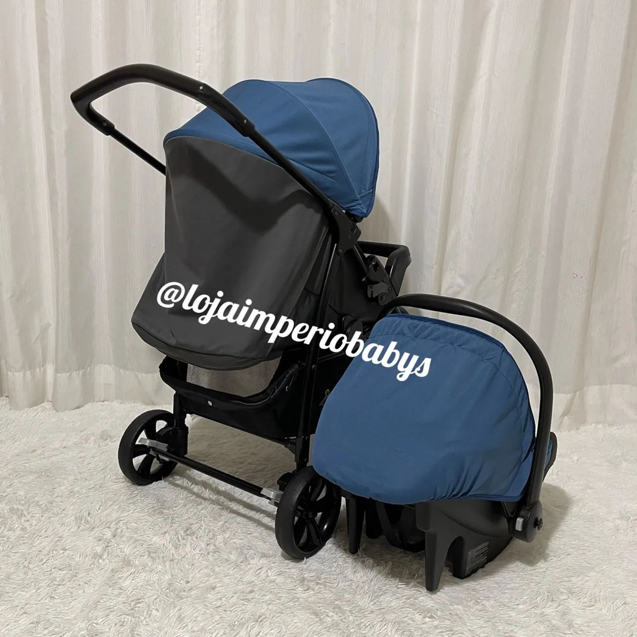 Carrinho e Bebê Conforto burigotto ecco  - Foto 5