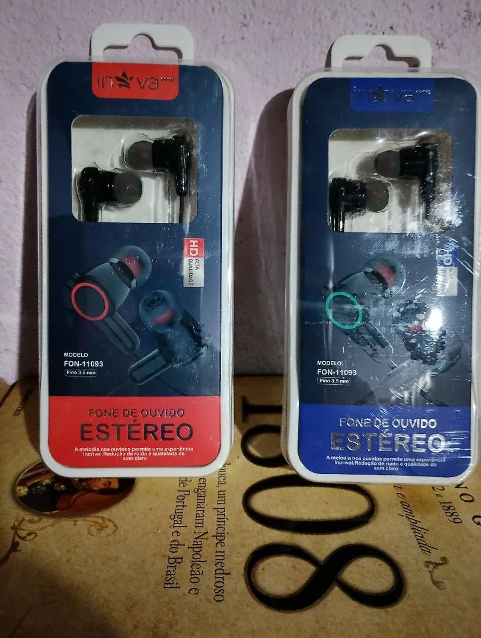 Fone de Ouvido Estéreo - HD de Alta Qualidade 