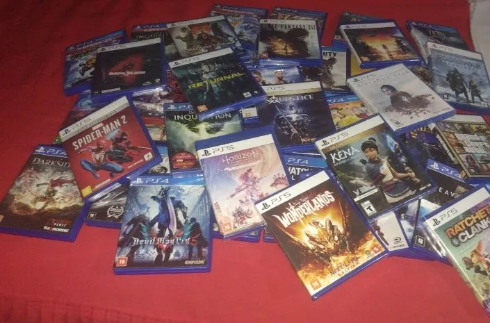 Jogos PS5 PS4 Físicos Originais