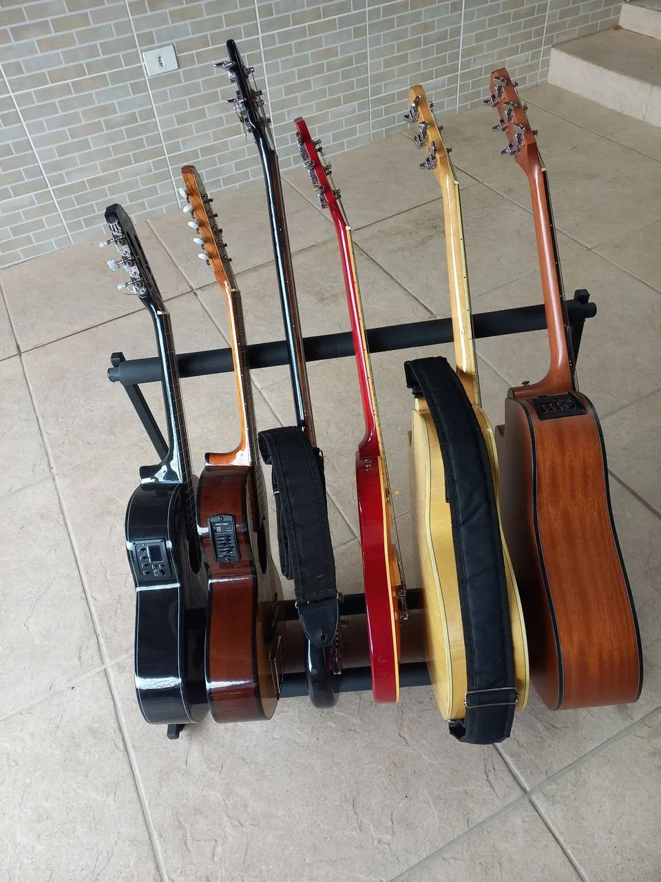 Suporte  de chão para  instrumentos musicais - Foto 4