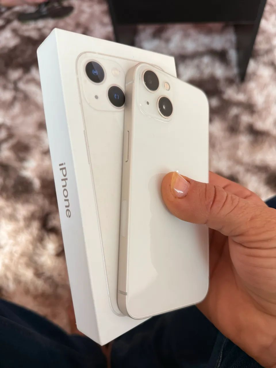 iPhone13 128GB 白/ホワイト Smartphone Apple iPhone 13, 128GB, Branco Estelar, 5G, 6.1