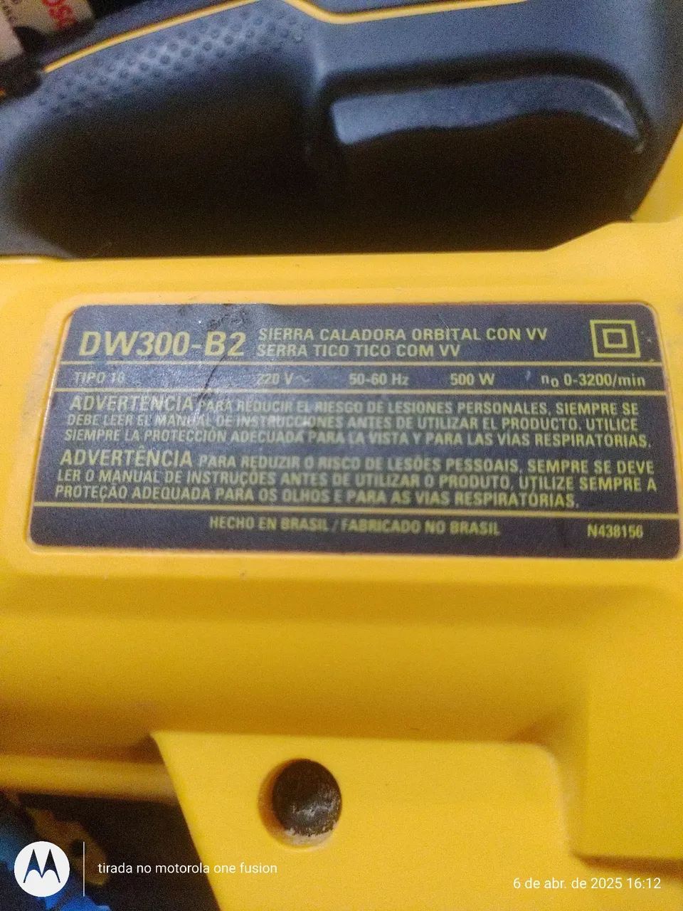 Serra Tico Tico Dewalt Orbital com Maleta  Baixeiiiiíiiiiii  - Foto 6