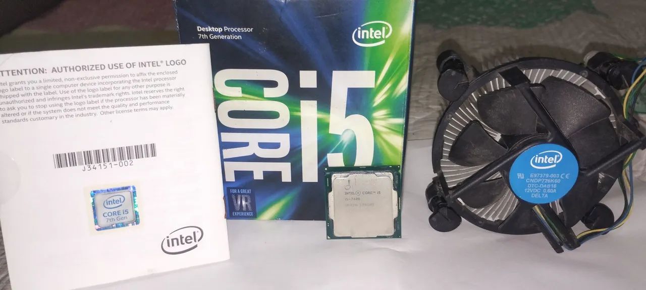 Processador Intel core I5-7400 LGA 1151