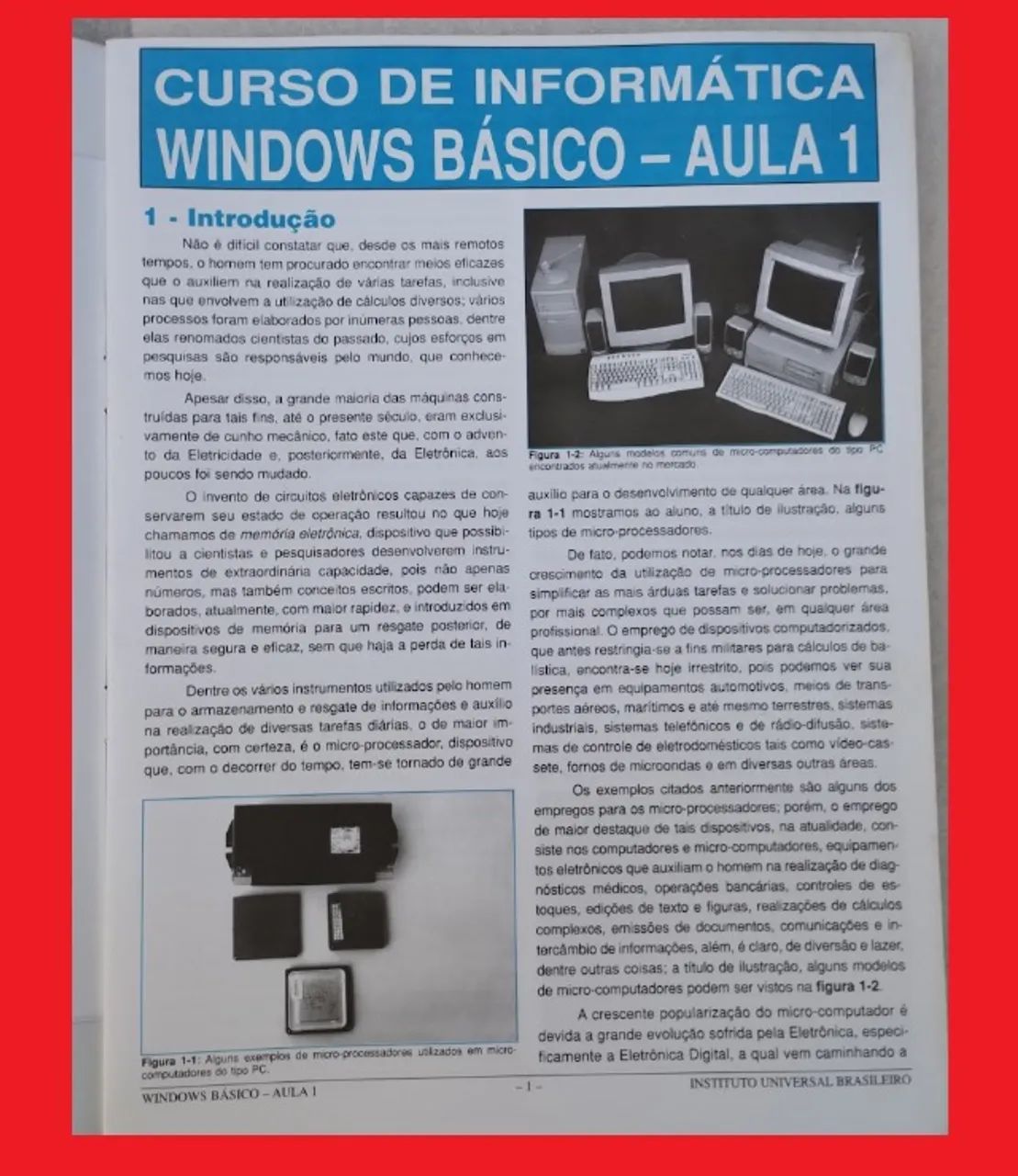 CURSO WORD DO INSTITUTO UNIVERSAL - Foto 3