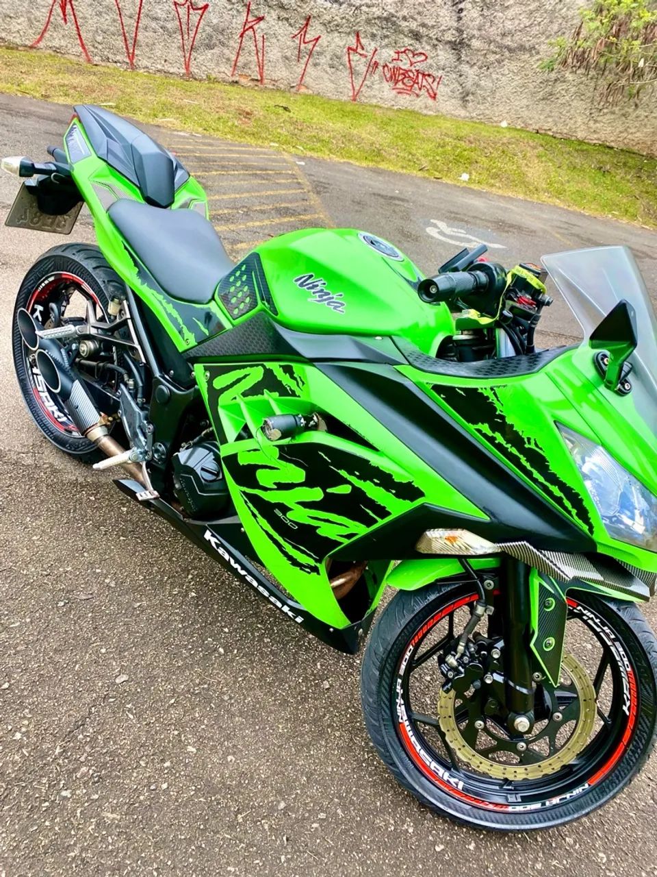 Ninja 300 2014 (motor fundido)