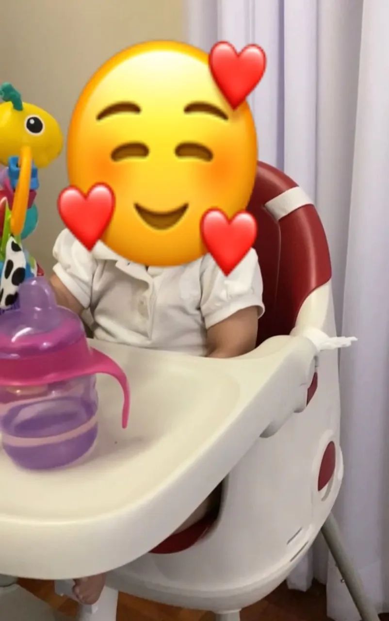 Cadeirão alimentação Portatil Jelly Safety 