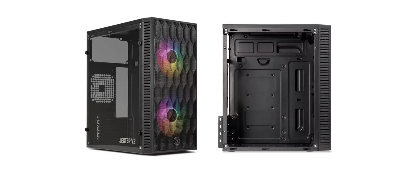 Gabinete gamer, + Fans Rgb, lateral vidro