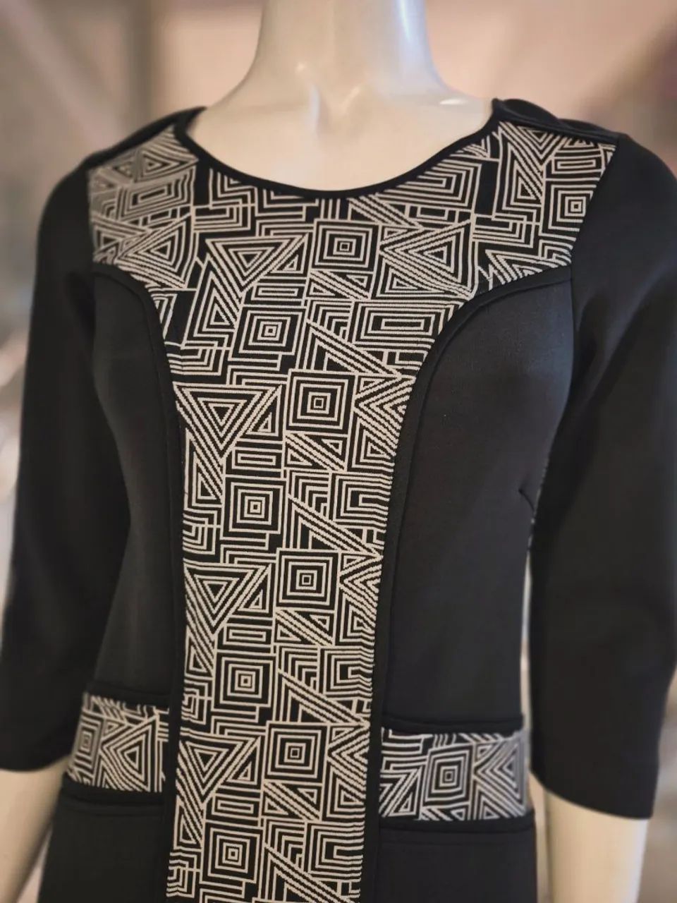 Vestido midi malha grossa - Foto 3
