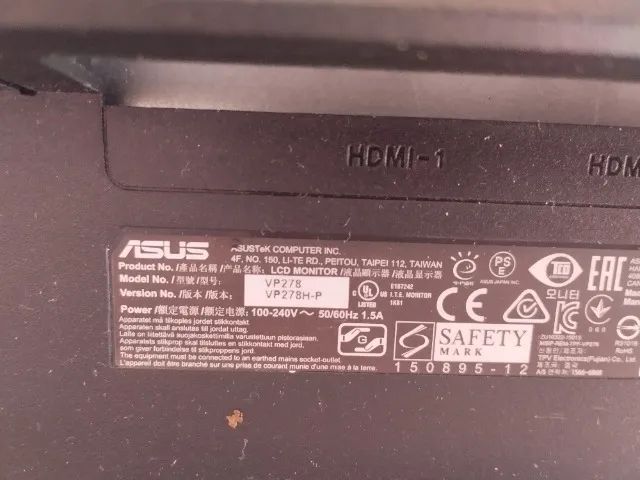 Monitor Gaming 1ms Asus VP278H-P 27'' LCD - Foto 3