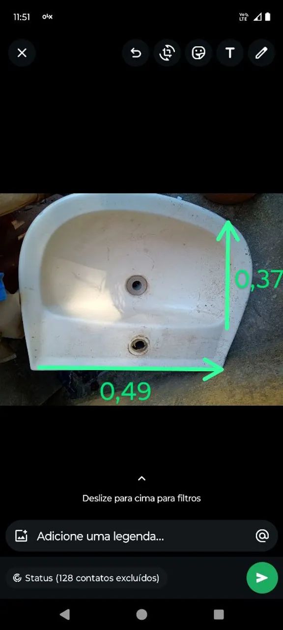 Lavatório para banheiro 64288687126273120