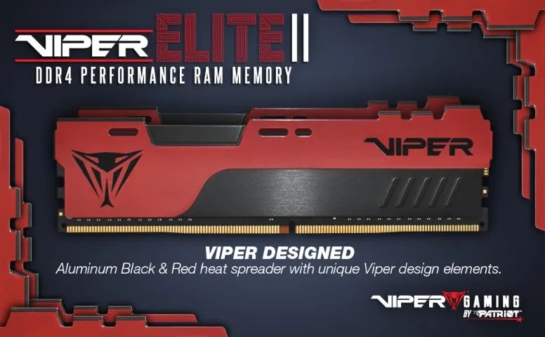 Memória DDR4 32GB 3600mhz Patriot Viper Elite II (2x16gb
