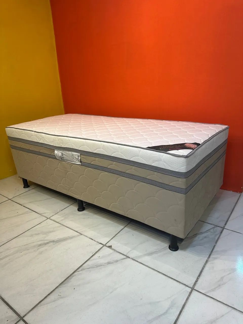 Cama box com molas ensacadas solteirão / cama / promoção / entrega  - Foto 4