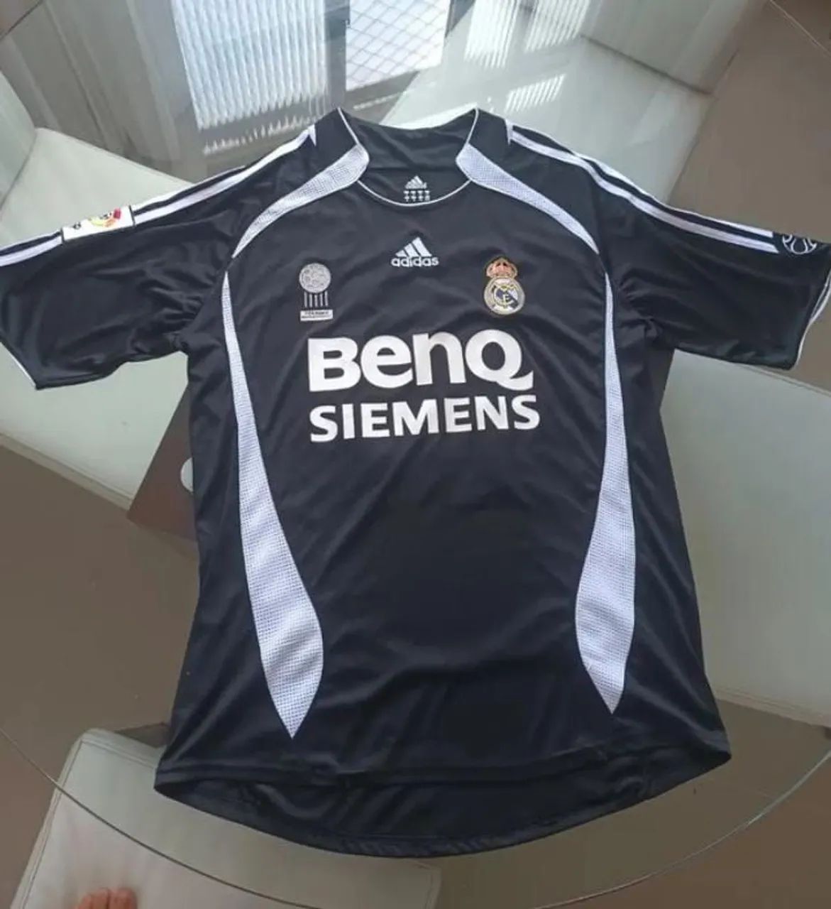 Camisa Real Madrid 2006/2007 e camisa da roma 2014