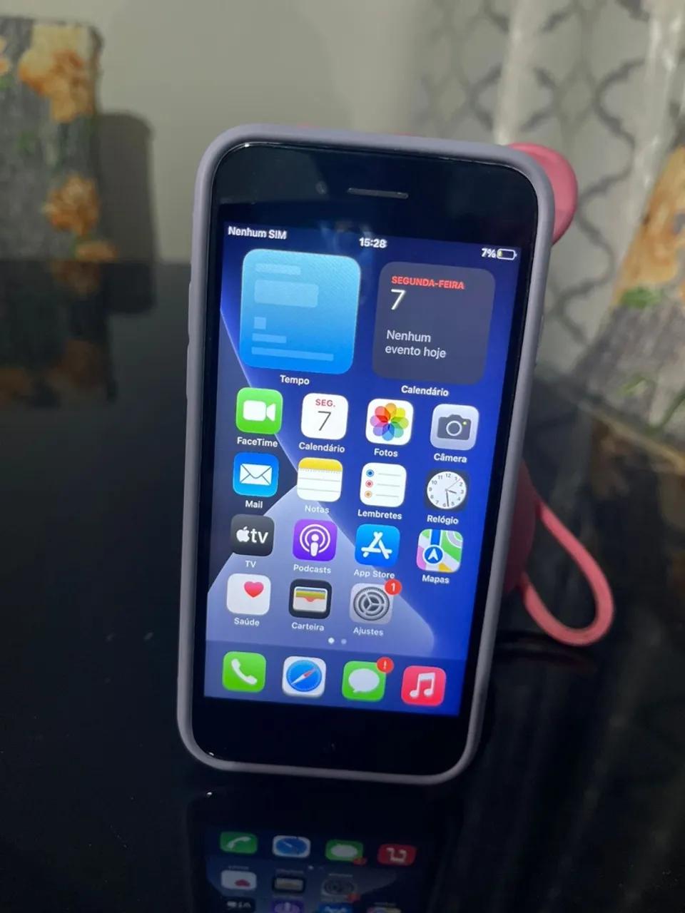 Vendo iPhone 7 funcionando tudo