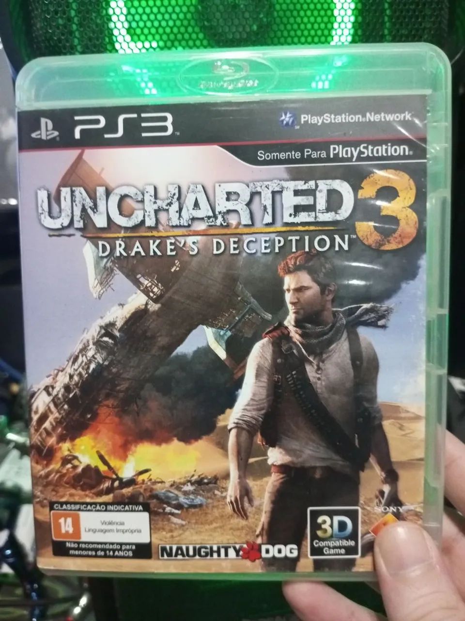 Uncharted 3 drake's deception jogo ps3 game Playstation 3