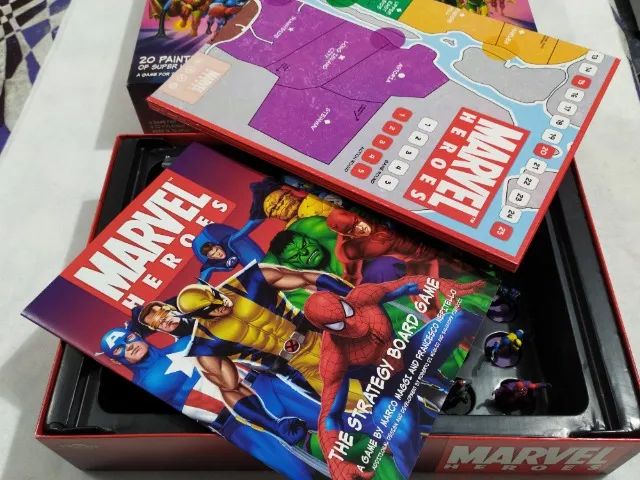 MARVEL HEROES - Boardgame - Jogo de Tabuleiro - Foto 3