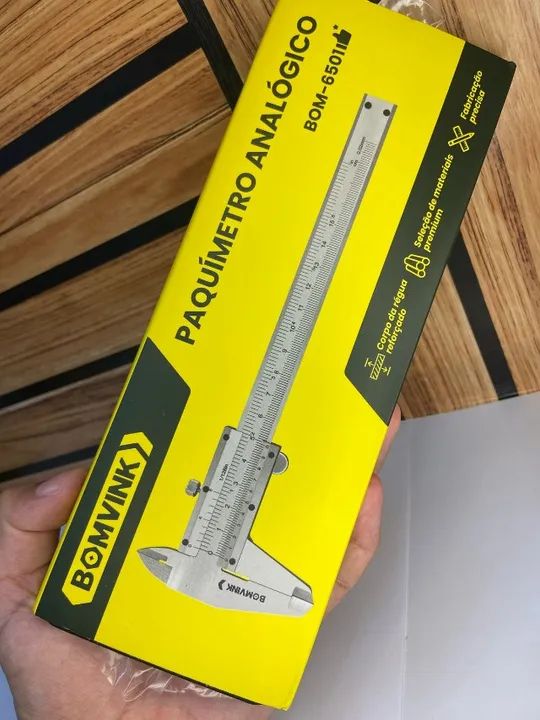 PAQUÍMETRO ANALÓGICO - BOM-6501 BOMVINK - Foto 4