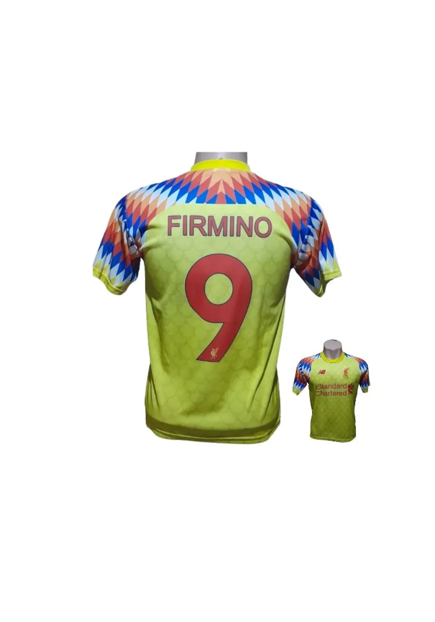 Camisa Liverpool Firmino - Número 9