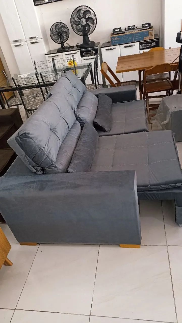 Sofá de Retrátil Reclinável Moderno e Confo!!!rtável - Foto 2