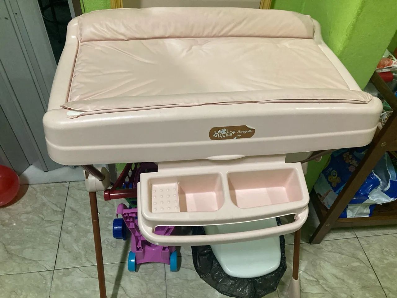 Banheira para bebê com trocador - Foto 2