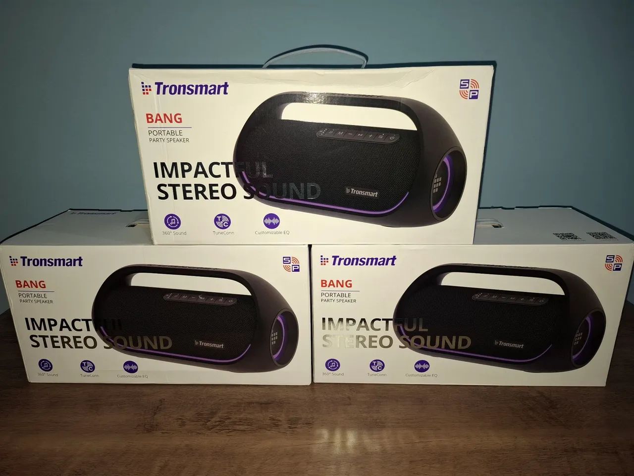 Caixa de Som Tronsmart Bang Bluetooth 60w Lacrado 