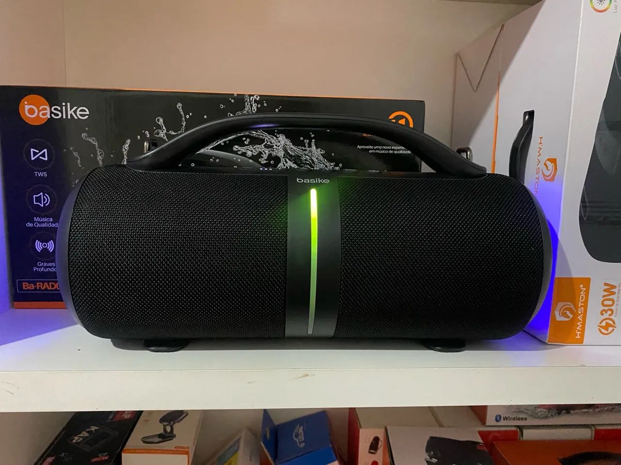 Caixa de Som BOMBOX BASIKE  - Foto 3