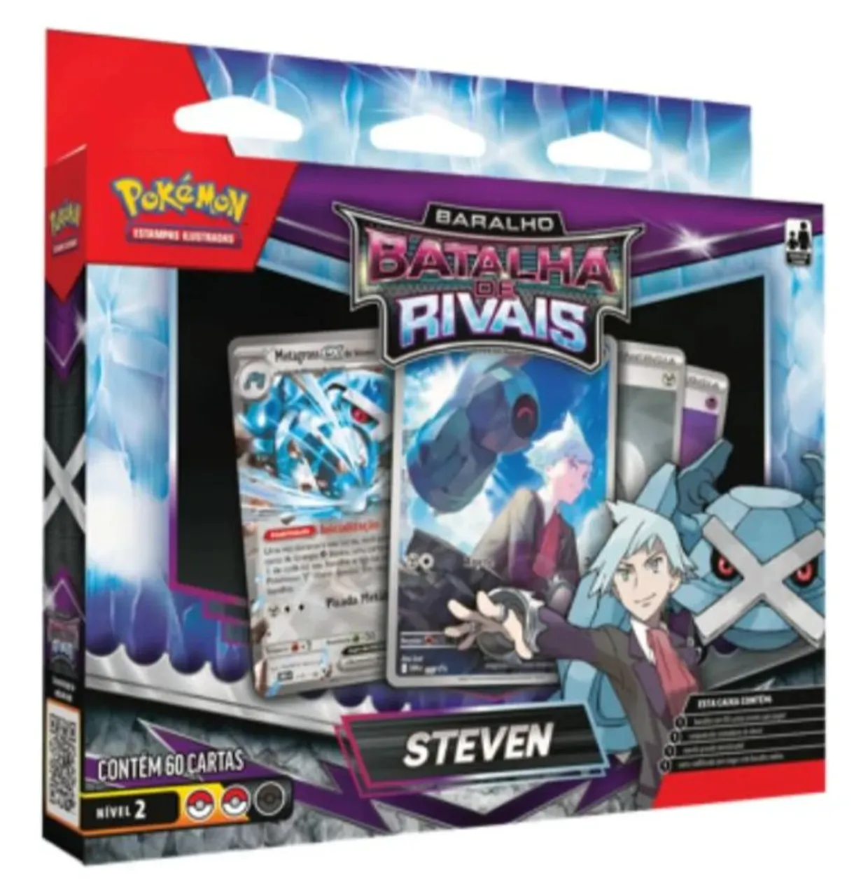Baralho Batalha de Rivais Steven Pokémon TCG