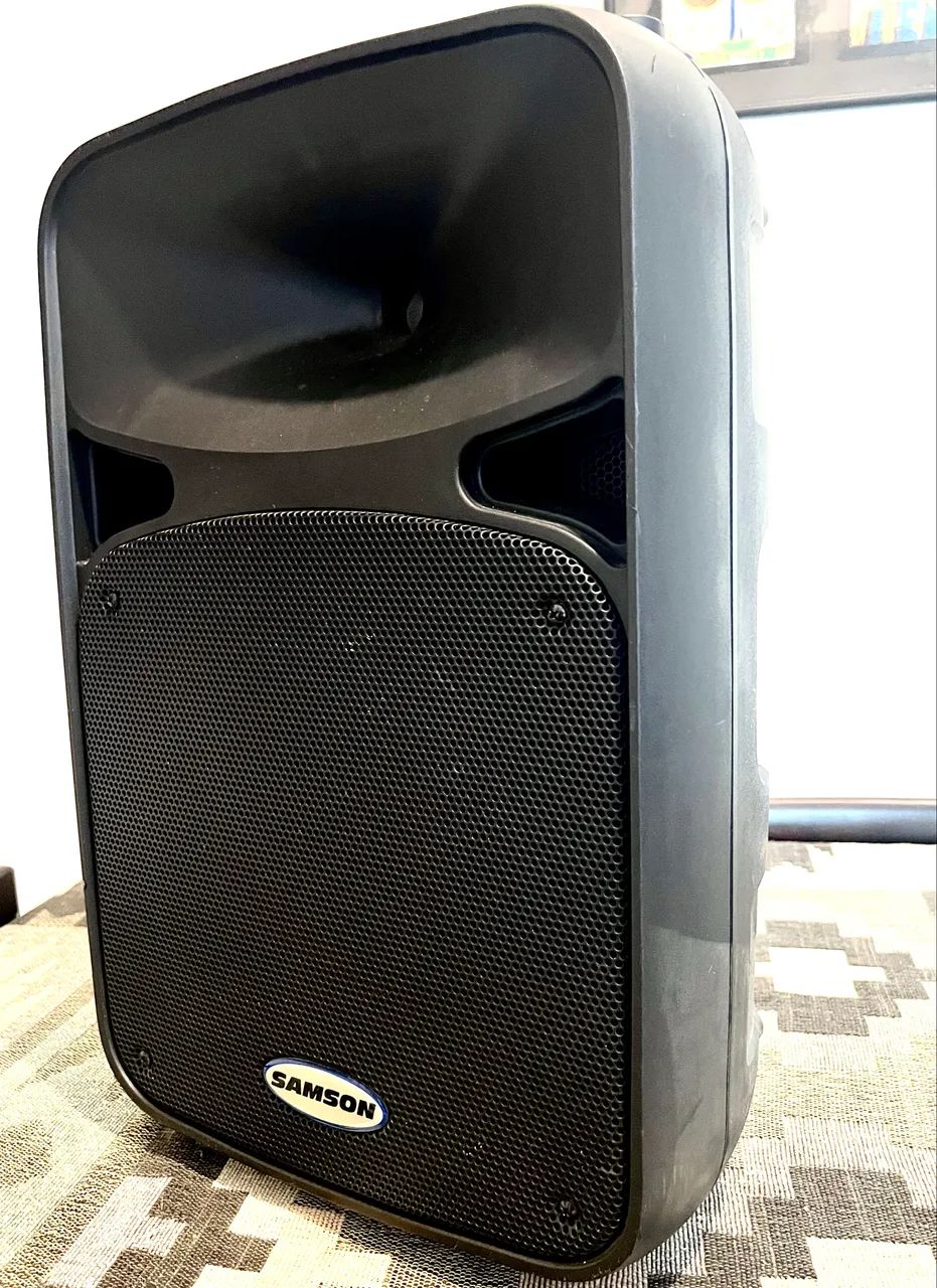 Caixa de Som Ativa Samson Auro 400 watts - Foto 2