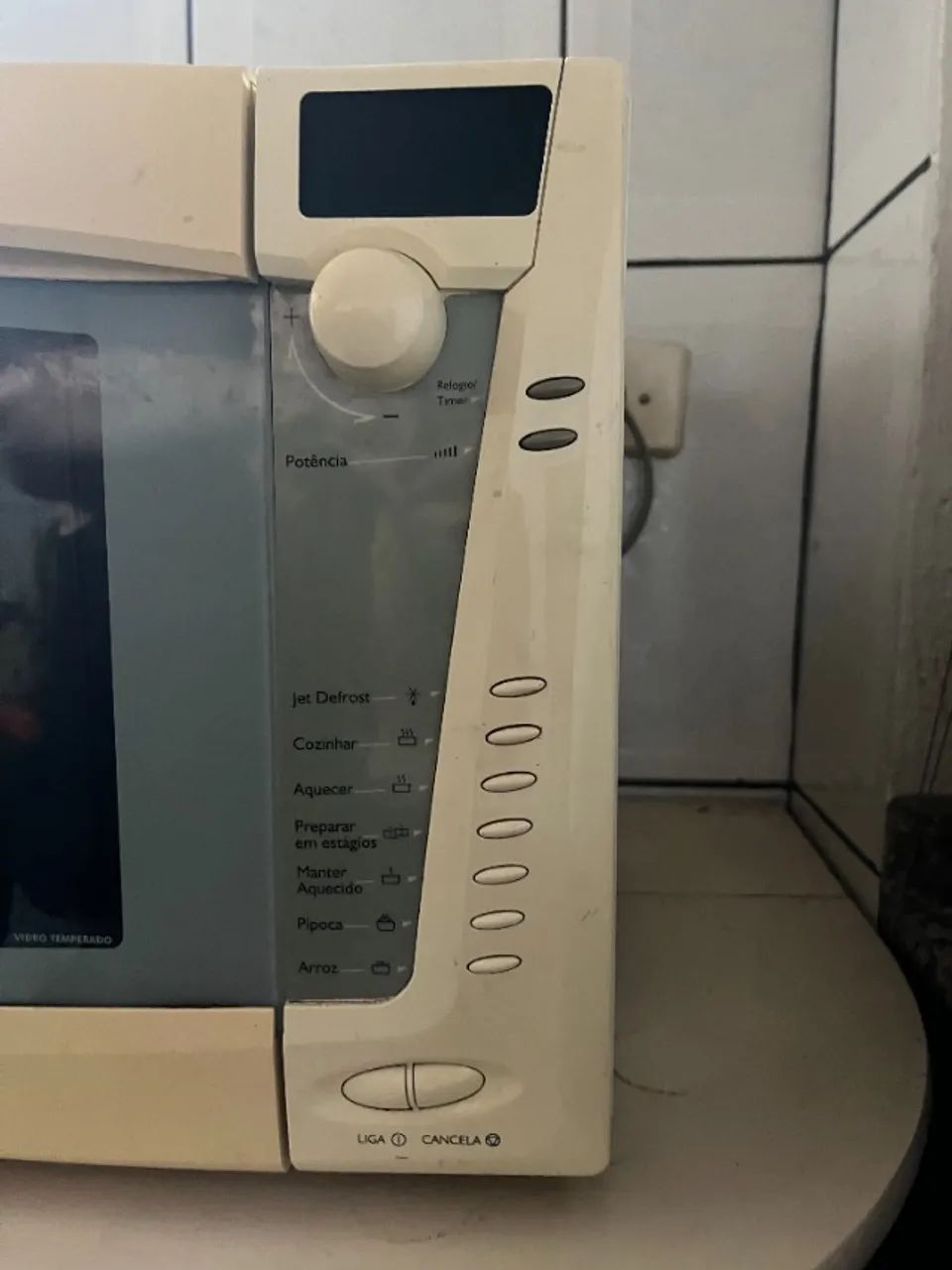 Micro ondas BRASTEMP JetDefrost 27l branco - Foto 3