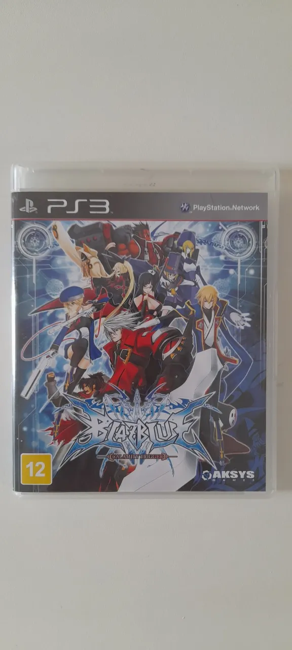 PS3 Blazblue Calamity Trigger (novo, mas não lavrado)