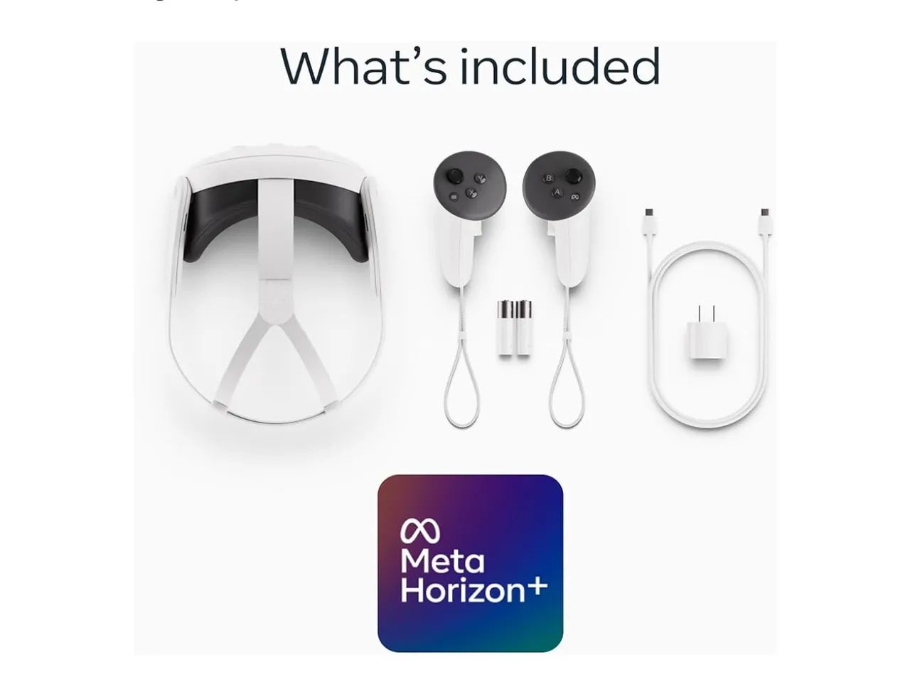 Meta Quest 3 128GB VR Headset Asgard's Wrath 2 Bundle - Consoles