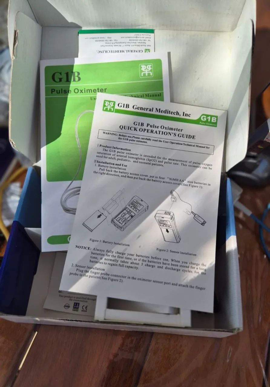 Oxímetro de Pulso General Meditech G1B - Foto 6