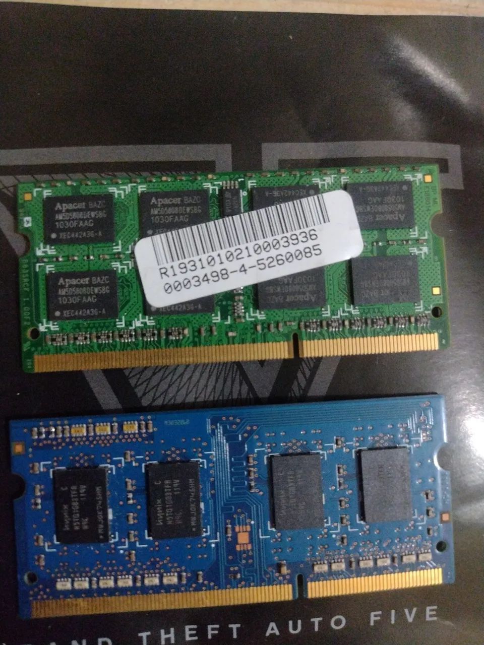 2 notebook memories 1gb and 2gb64374419291521121