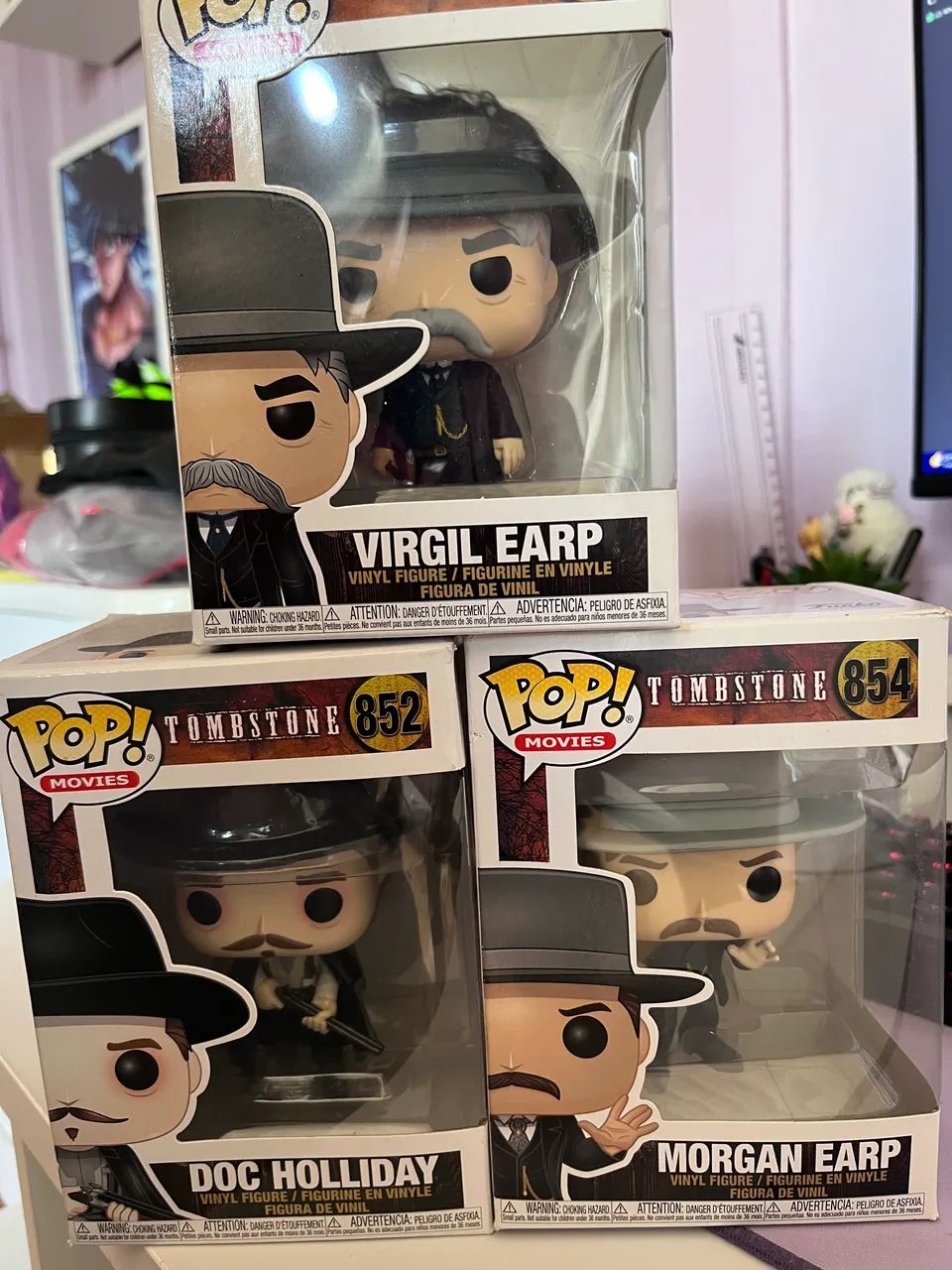 FUNKO POP Tombstone Virgil Doc Holliday Morgan Filme