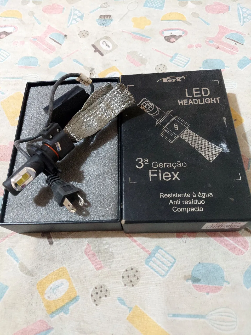 Lâmpada Ultra Led H4 para moto 6000k