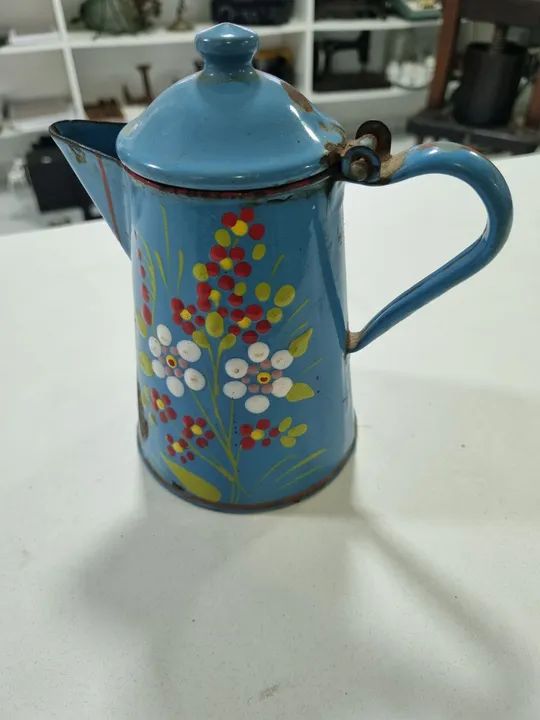 Bule de Chá Vintage Decorativo - Foto 2