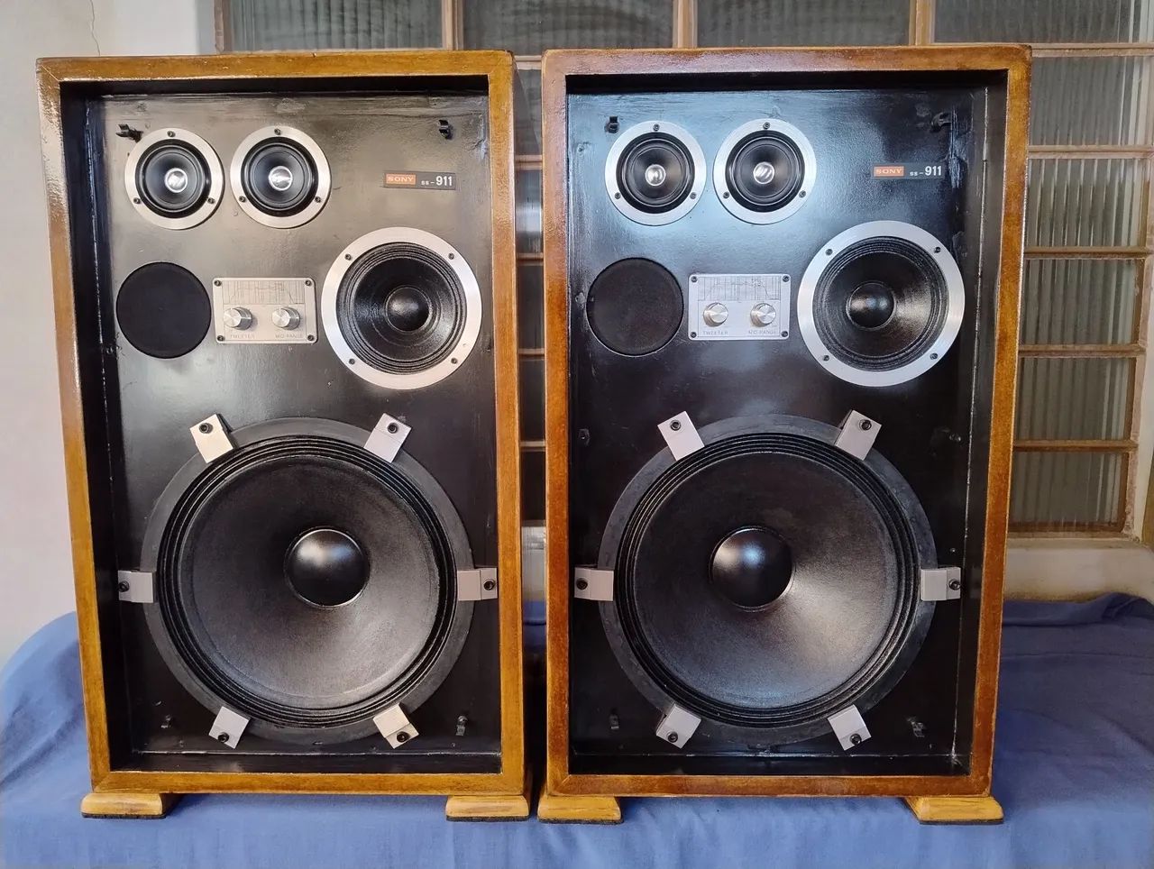 Caixas de Som Vintage Sony SS-911 - Foto 2