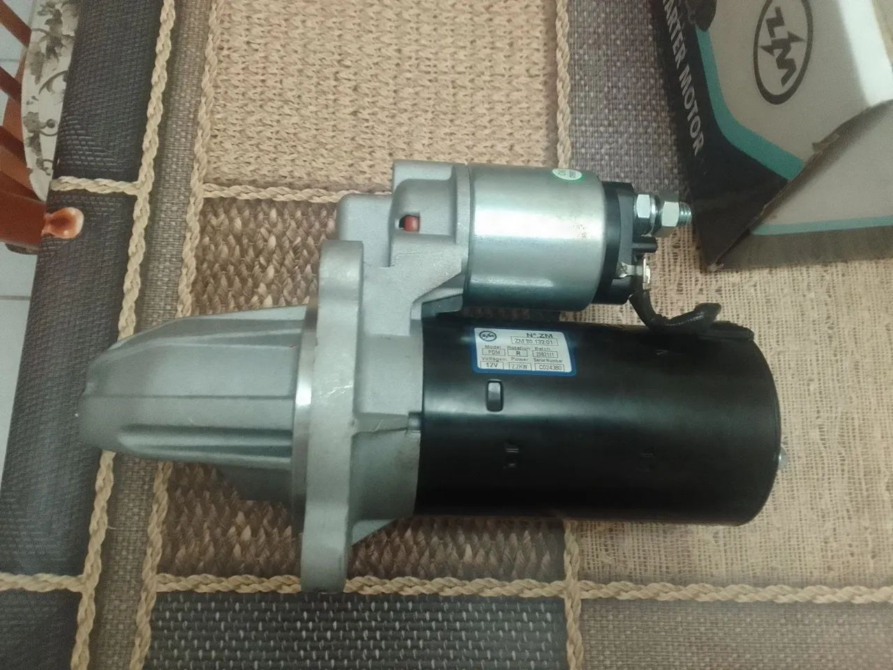 Motor de Partida ZM 12V 1.7KW