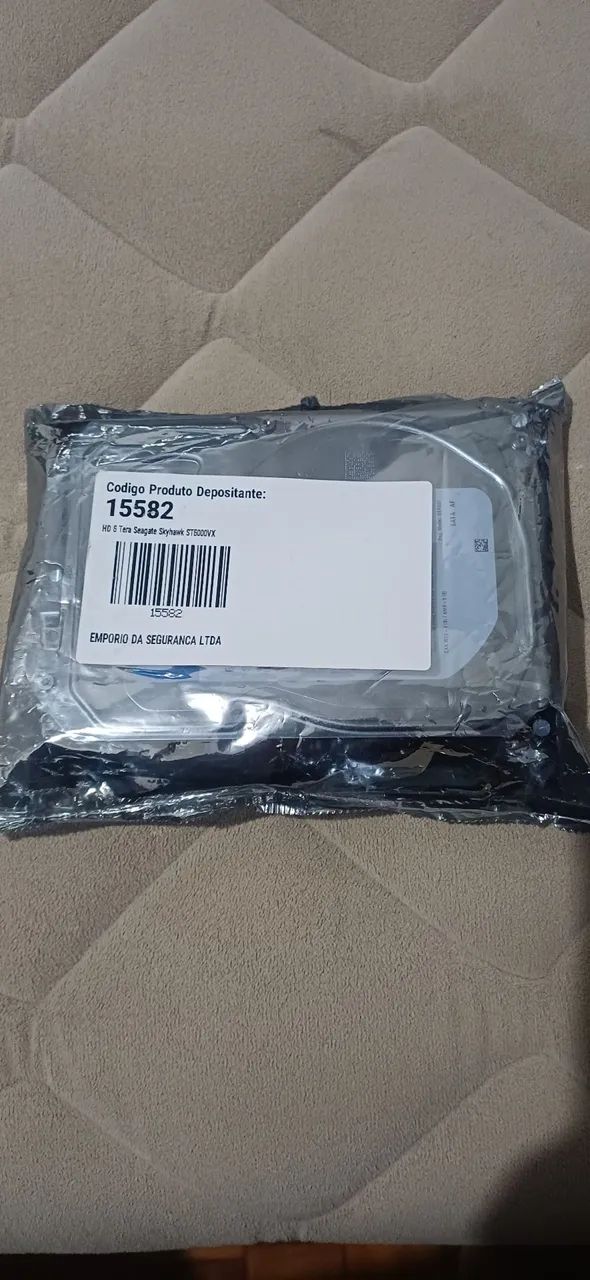 HD 6 terá seagate skyhawk ST6000VX.