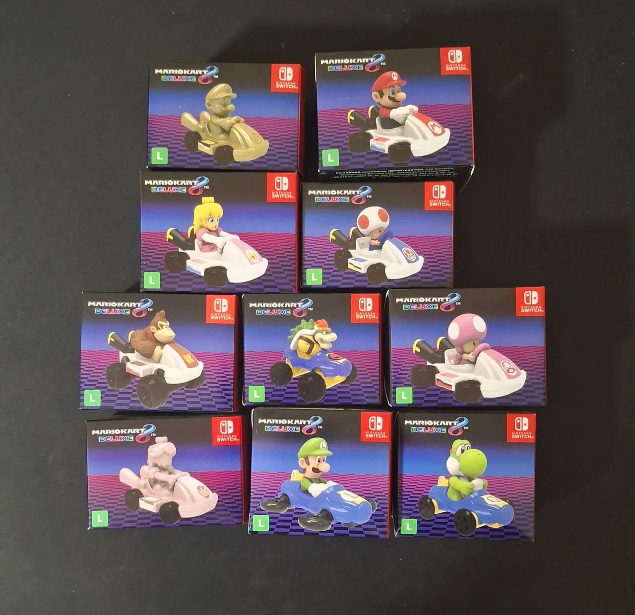 Carrinhos Mario Kart 8 - Coleção Completa